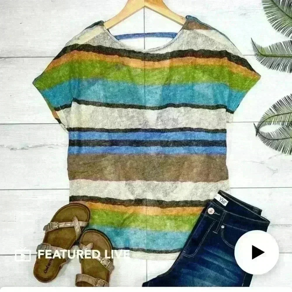 Twist knot deep v back top #20
